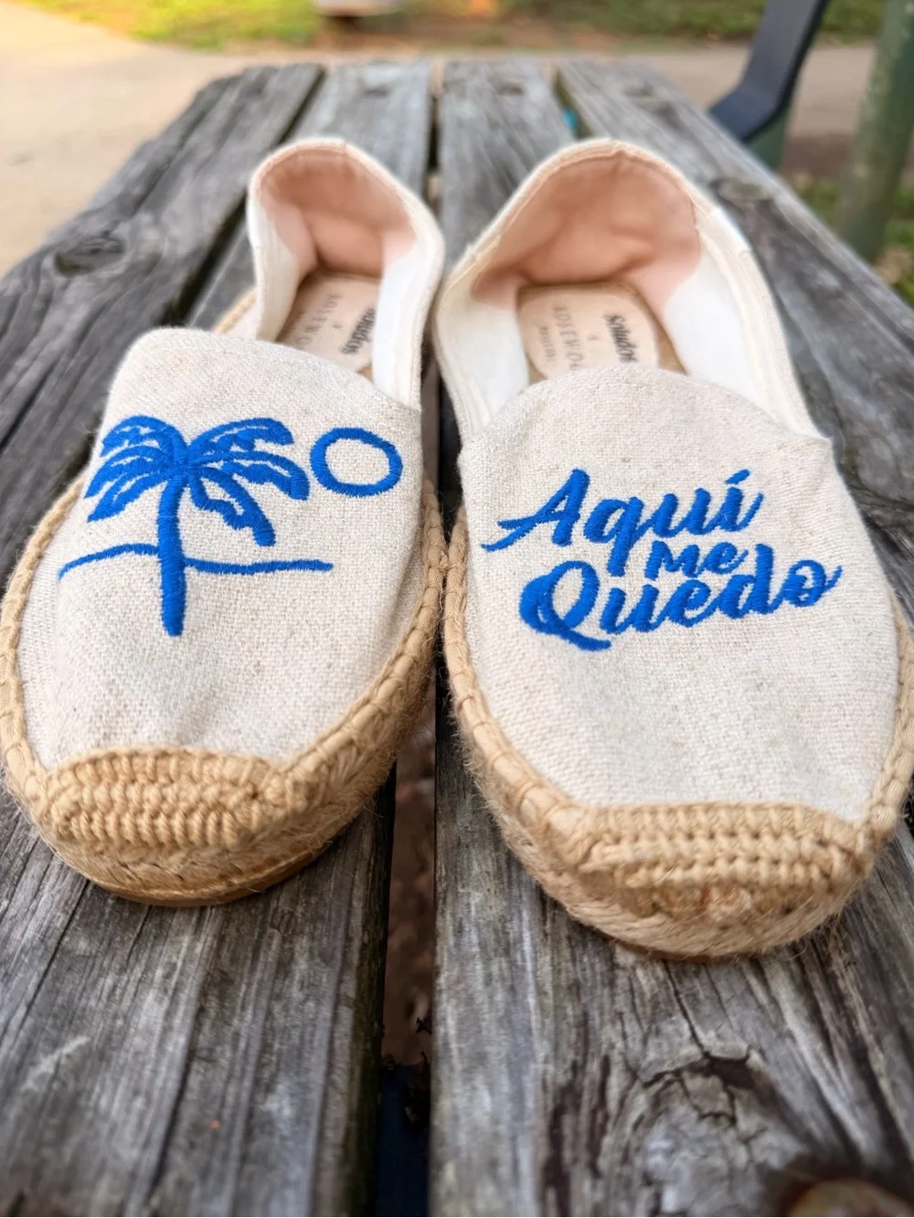 Soludos beige canvas